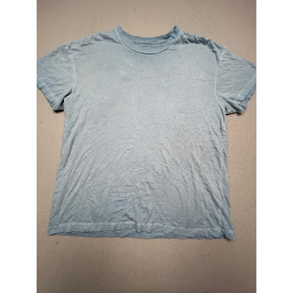 Abercrombie & Fitch T Shirt Cotton Blend Light Blue XL Mens